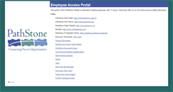 Desktop Screenshot of employee.pathstone.org